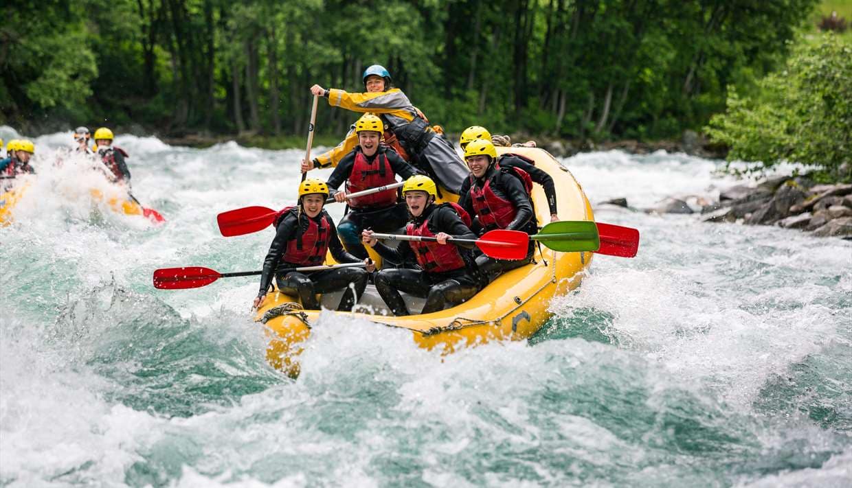 River rafting on the Ganga, Rishikesh